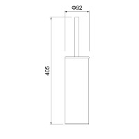 Щетка для туалета настенно-напольная Timo Saona 13161/20 золото шлифованное