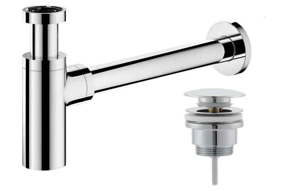 Сифон для раковины VEGA V1006L-CR хром