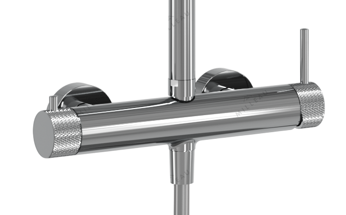 Душевая система MILLEAU Tissage ML5219KDM-CR без излива, Хром