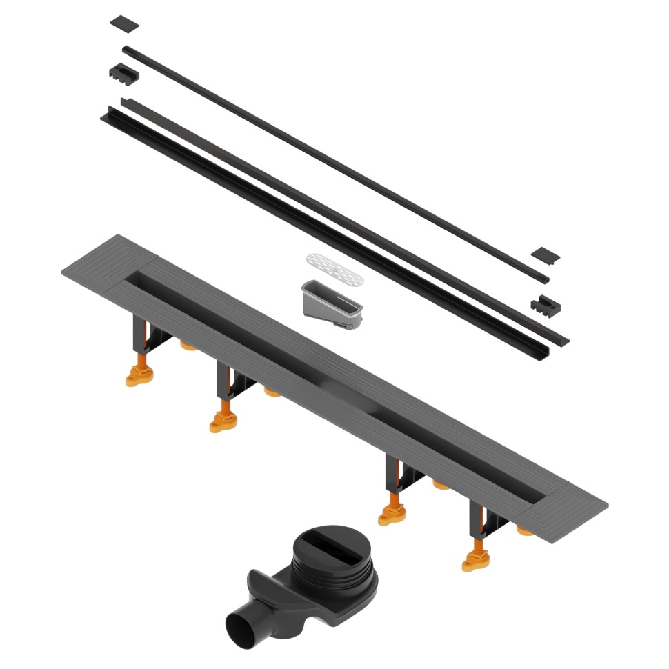 Душевой трап, обрезной RGW SDR-55B (1200)