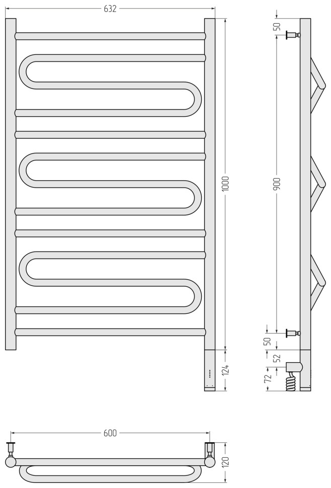 Элегия 3.0 1000х600 МЭМ правый
