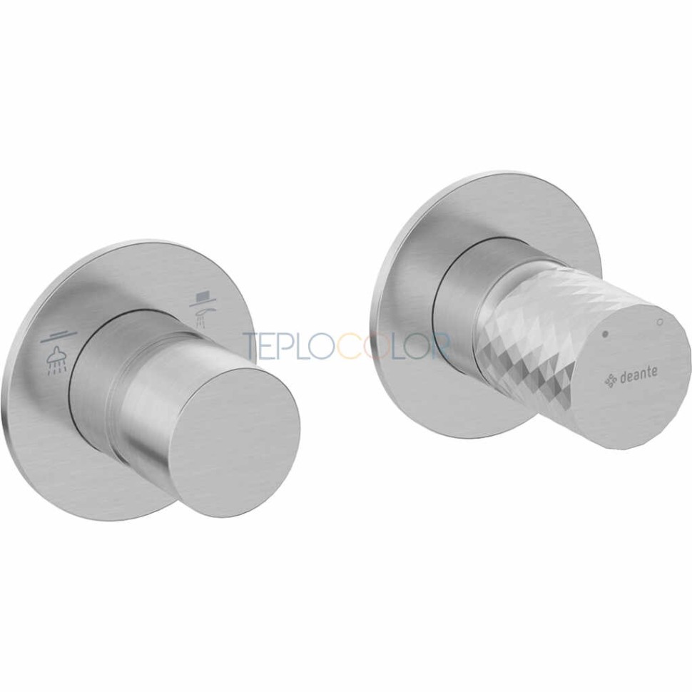 Смеситель для душа, с переключателем для душа - горизонтальная