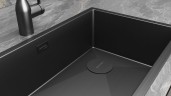 Декоративный элемент для сифона, PM116-GM, вороненая сталь, Paulmark