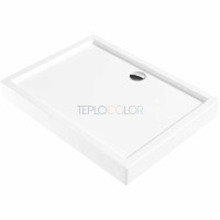 Акриловый душевой поддон, прямоугольный, 100x80 см