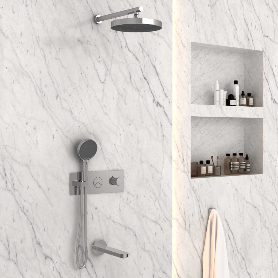 Душевой комплект Inspire VSFW-432TI3CH встраиваемый, хром