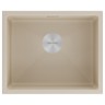 Мойка LUMI 55UNI, IT-GRANIT, LU55-LA, латте, 555х460, Paulmark
