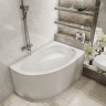 Комплект Акриловая ванна TIMO IVA1595R 150*95*70+Каркас + Слив-перелив
