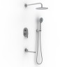 Душевой комплект BERGES NARDIS 3R, поворотный излив, хром