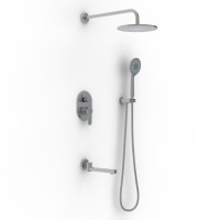 Душевой комплект BERGES NARDIS 3R, поворотный излив, хром