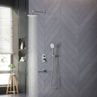 Душевой комплект BERGES NARDIS 3R, поворотный излив, хром