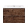 База под керамическую раковину Mia 600 подвесная, 2 выкатных ящика soft close, R.Wood