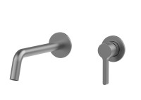 Смеситель для раковины Villa VBFW-1VL1GM встраиваемый однорычажный, вороненая сталь