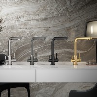 Смеситель Raglo для кухни с подключением к фильтру питьевой воды R81.61.09 Графит