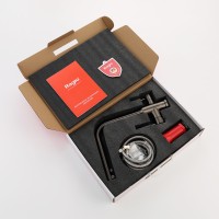 Смеситель Raglo для кухни с подключением к фильтру питьевой воды R81.61.09 Графит