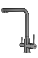 Смеситель Raglo для кухни с подключением к фильтру питьевой воды R81.61.09 Графит