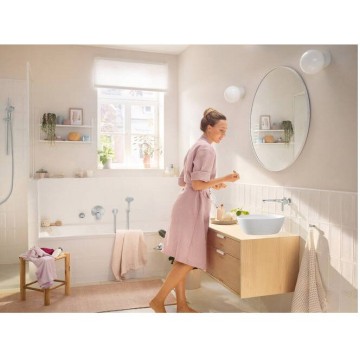 Смеситель для ванны Hansgrohe Rebris S (внешняя часть) 72466000 хром