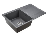 Мойка FLUGEN 50-780, IT-GRANIT, PM217850-DG, графит, 780х500 мм, Paulmark