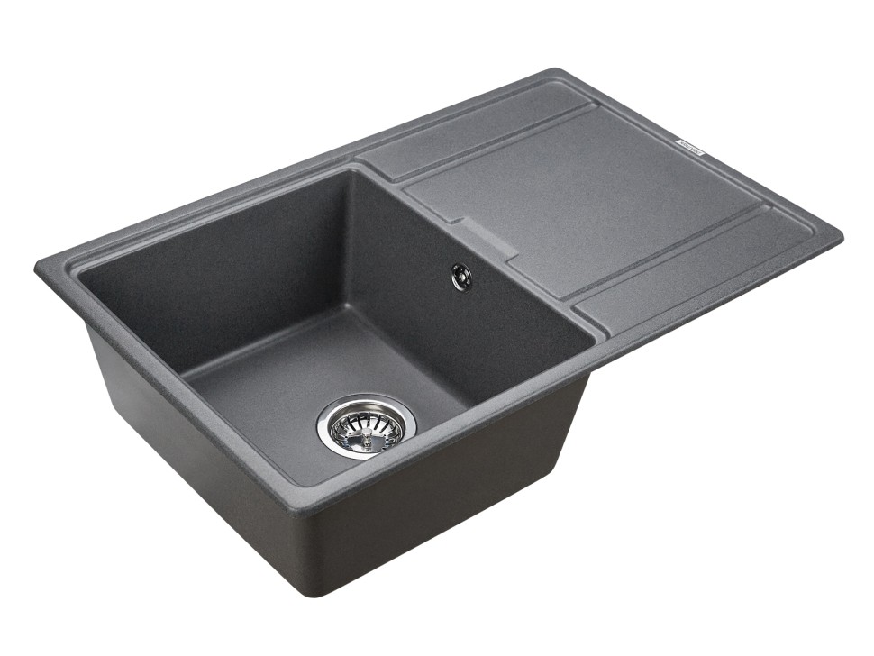 Мойка FLUGEN 50-780, IT-GRANIT, PM217850-DG, графит, 780х500 мм, Paulmark
