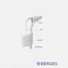 Клапан наполнительный BERGES Eko, боковой 030842