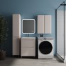 Тумба напольная STYLELINE "Бергамо мини 60" (2 ящ.) Люкс Плюс антискрейтч карамель под раковину Каре Люкс МИНИ 600х350