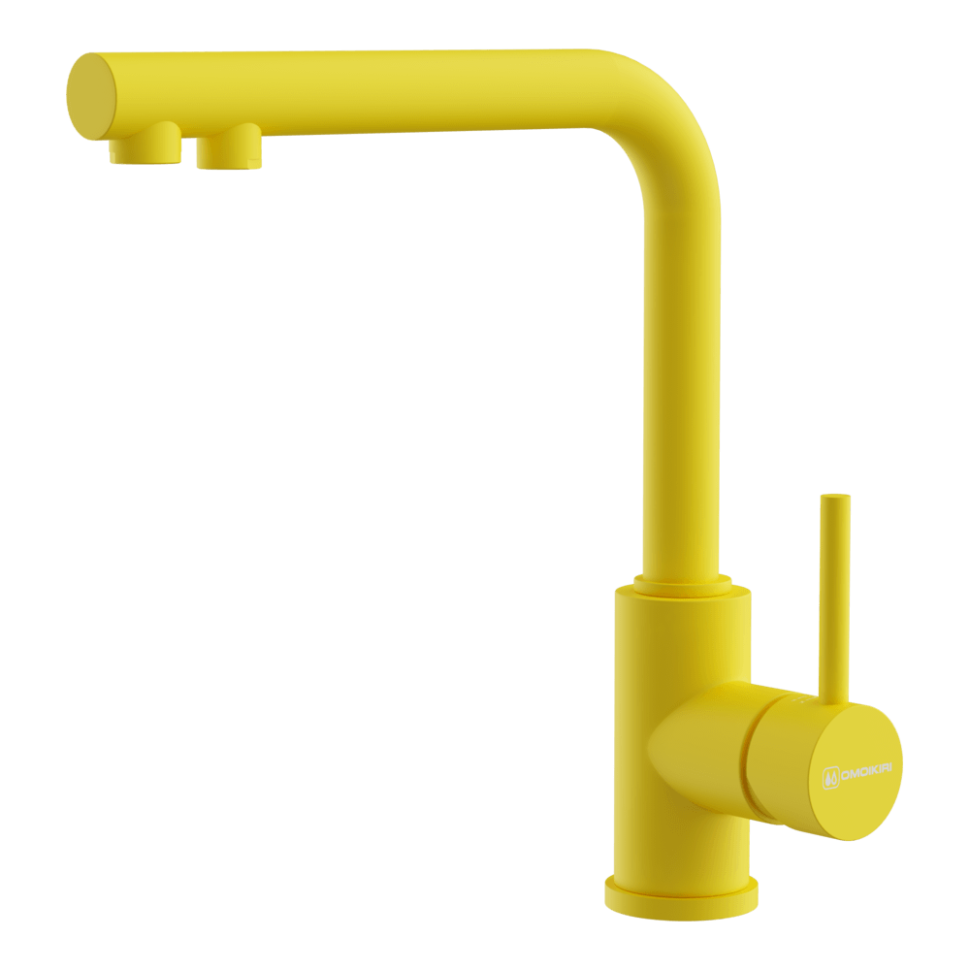 Смеситель для кухни Omoikiri Nakagawa 2 Plus-SL латунь/sicilian lemon
