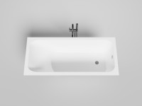 Ванна встраиваемая ORLANDA 170x75 покраска по RAL полностью S-Stone Матовое