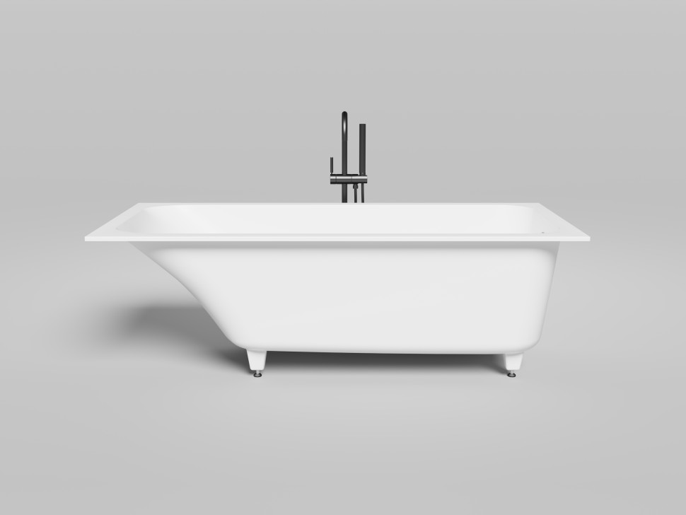 Ванна встраиваемая ORLANDA 170x75 покраска по RAL полностью S-Stone Матовое