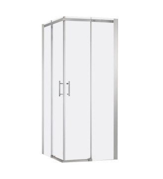 Душевой угол Veconi Rovigo RV-50CH, 900х900х1950, хром, стекло pear