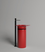 Раковина напольная NINFEA 01 540х447х850 S-Stone Матовое