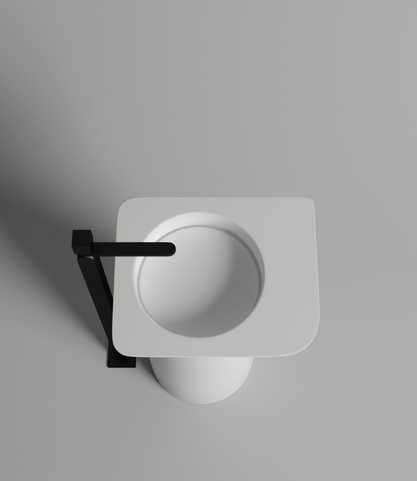 Раковина напольная NINFEA 01 540х447х850 S-Stone Матовое