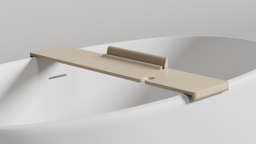 Полка для ванны GABBIANO Salini 1906201MF