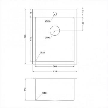 Мойка EMAR EMB-128A EMB-128A PVD Nano Coppery