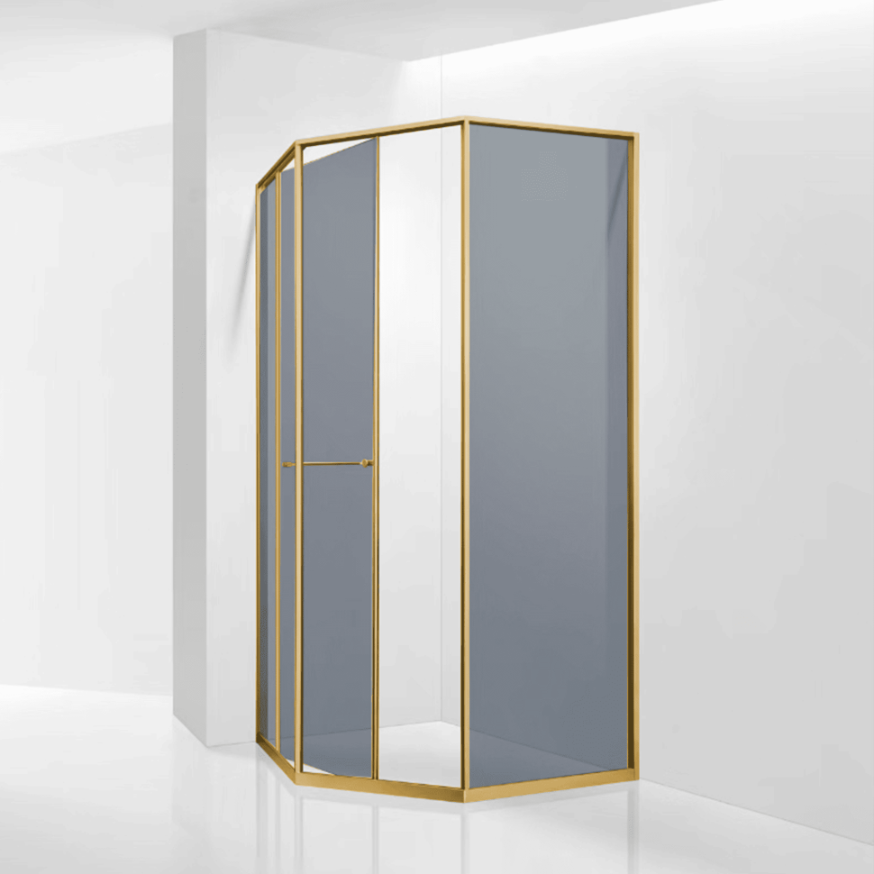 Душевой уголок RGW SV-82Gb "R" (Тонированное, 900x900)