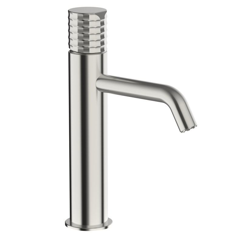 Смеситель для раковины GRB AURA XL 75540793, никель