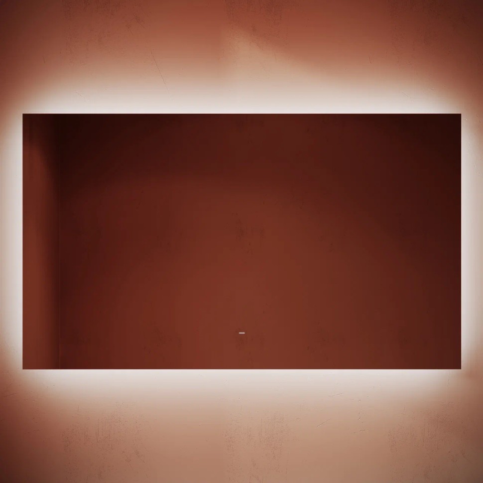 Зеркало для ванной комнаты SANCOS SQUARE 1200х700 с подсветкой, арт. SQ1200