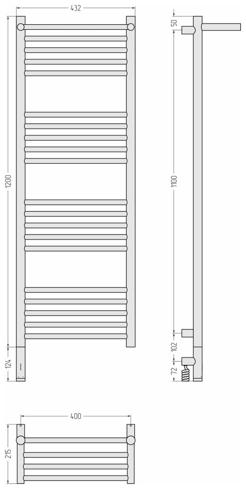 Богема 3.1 с полкой 1200х400 МЭМ левый