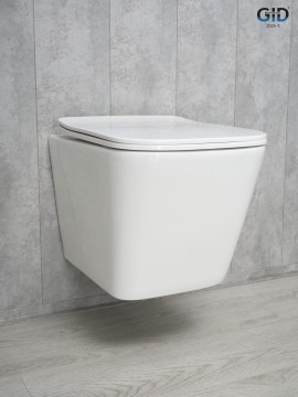 Унитаз подвесной Gid Tr2143 62257Y белый 49x34x36