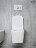 Унитаз подвесной Gid Tr2143 62257Y белый 49x34x36