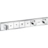 Смеситель для душа Hansgrohe RainSelect хром, белый (15357400)