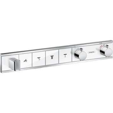 Смеситель для душа Hansgrohe RainSelect хром, белый (15357400)