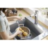 Смеситель Hansgrohe Zesis для кухни, 1 отверстие, с вытяжным душем, sВох litе, цвет: хром 74804000