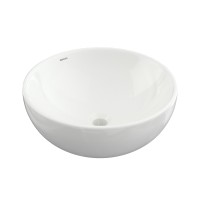 Раковина BERGES Mascon накладная, ? 45 см, без отверстия под смеситель