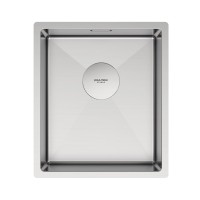Мойка нерж. сталь NEXT 38 UNI, PM213844-BS, брашированная нерж.сталь, 380х440мм, Paulmark 1,2мм