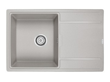 Мойка FLUGEN 50-780, IT-GRANIT, PM217850-GR, серый, 780х500 мм, Paulmark