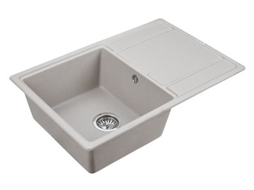 Мойка FLUGEN 50-780, IT-GRANIT, PM217850-GR, серый, 780х500 мм, Paulmark