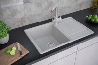 Мойка FLUGEN 50-780, IT-GRANIT, PM217850-GR, серый, 780х500 мм, Paulmark