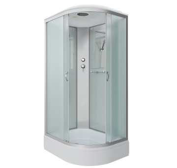 Душевая кабина Niagara Classic NG-33984-14L (90х80х215) средний поддон(26см),стекло матовое,4 места