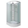 Душевая кабина Niagara Classic NG-33394-14LBKTG (130х90х210) средний поддон(26см),стекло матовое,4 места