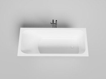 Ванна встраиваемая ORLANDA KIT 170x75 S-Sense Глянцевое