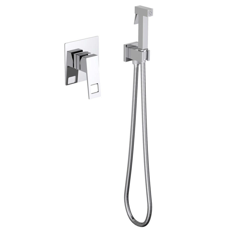 Смеситель встроенный с гигиеническим душем Timo Briana 7189/00SM хром